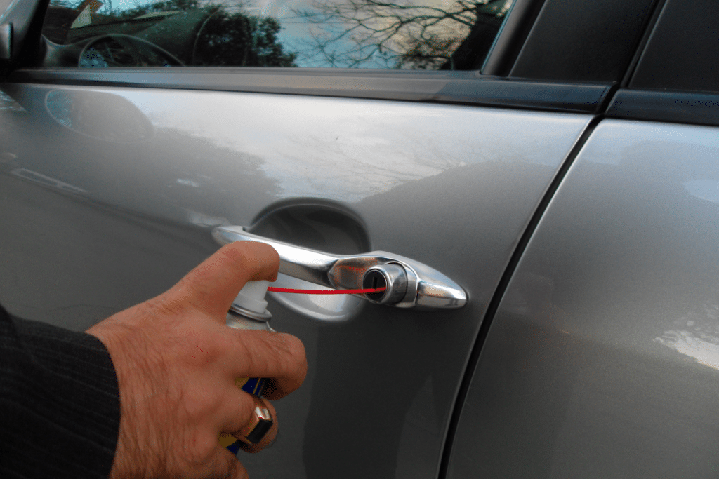 Apply a Solution to Car Doors: